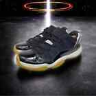 Jordan 11 Retro 2014 Low Infrared 23 Basketball Shoes Mens Size 11 US Black
