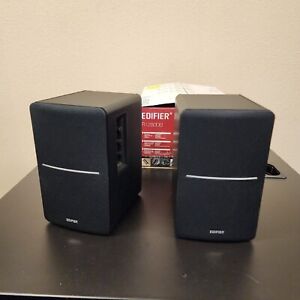 Edifier R1280DB Black Powered Bookshelf Speakers Open Box Optical Bluetooth RCA