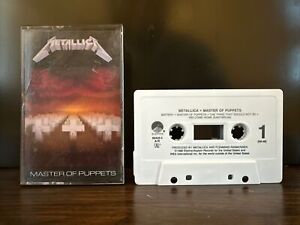 Master of Puppets by Metallica (Cassette)