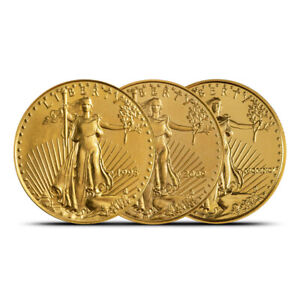 1/4 oz American Gold Eagle Coin (Random Year)