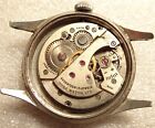 Antique Hirco Men's Wristwatch Movement 17J Parts or Repair