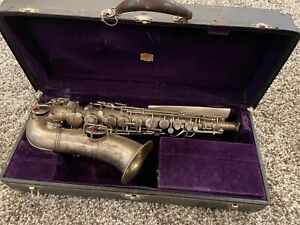 Vintage Elkhart Saxophone With Conn Case 1940’s