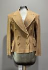 Escada Couture Blazer Size 40 Brown Tweed Boucle Silk Lining NEW