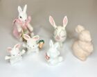 Bunny Lot -  6 Bunny Figurines