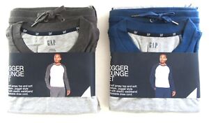 GAP Men's Lounge Pajama Set - Choose Blue or Gray