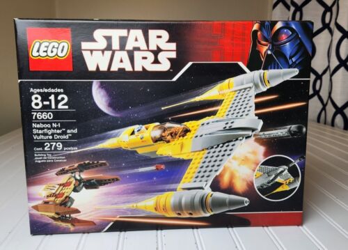 LEGO Star Wars 7660 Naboo N-1 Starfighter and Vulture Droid NEW! Anakin R2-D2