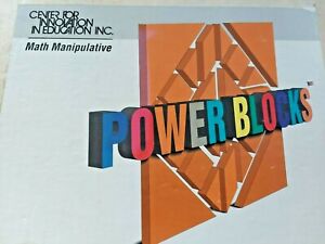 Power Blocks Math Manipulatives Center For Innovation Education Orange Teachers