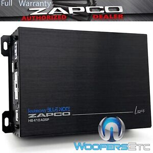 ZAPCO HB-410-ADSP CAR 10-CHANNEL DSP 31 BANDS EQ BLUETOOTH 8-CHANNEL AMPLIFIER