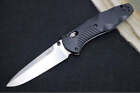 Benchmade 580 Barrage Assisted Open - Satin Blade / Black Handle - Authorized De