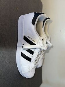 Size 7 - adidas Superstar Footwear White Black Mens