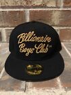 New Era 7 1/2 Billionaire Boys Club Embroidered Fitted Hat Vintage Black Yellow