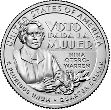 2022 P Nina Otero-Warren American Women U.S. Mint Quarter