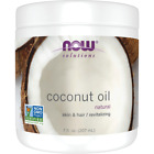 NOW Foods Coconut Oil - Natural 7 fl oz Solid Oil