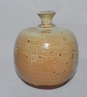 Vintage Hand Thrown Pottery Bud Vase Signed by Artist