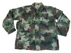Vintage Serbian Yugoslav army f2 field jacket JNA military camouflage camo typ B