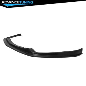 For 15-17 Ford Mustang MDA Style Unpainted Black PU Front Bumper Lip Spoiler
