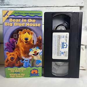 Bear in the Big Blue House - Home Is Where The Bear Is  VHS, 1998, Volume 1