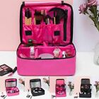 Unisex Makeup Bag Cosmetic Case Professional Storage Handle Organizer Travel Kit