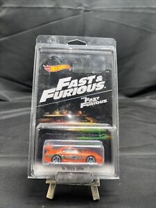 Hot Wheels 2016 Walmart Exclusive Fast & Furious #1/8 '94 Toyota Supra in Orange