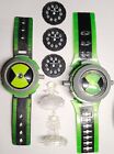 Ben 10 Ultimate Omnitrix Watches Bandai 2008 w/  Crystal Figures and Disks