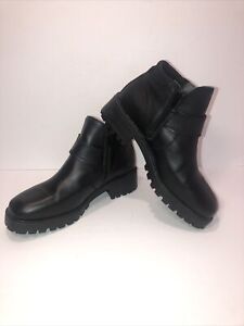 Black ankle boots  LL Bean Men’s Size 11 M Side Zipper