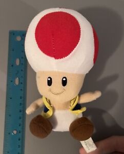 Super Mario Party 5 Toad Plush Gosh SAMPLE PROTOTYPE Tag HappyToy RARE NINTENDO
