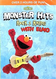 Sesame Street: Monster Hits: Rock And Rhyme With Elmo - DVD - Brand New Sealed