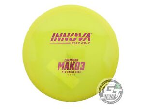 NEW Innova Champion Mako3 158g Yellow Pink Star Foil Midrange Golf Disc