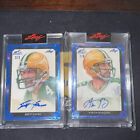 RARE!!!  Aaron Rodgers and Brett Favre numbered Packers autographs!!!!