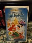 Walt Disney Classic The Little Mermaid VHS Tape 1989, Black Diamond BANNED COVER