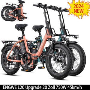 New ListingENGWE Foldable Electric Bike for Adults with 52V 13Ah Battery UL 2849 Certified