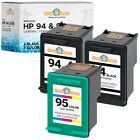 3PK for HP 94 95 Black Color Ink Cartridge for HP PSC 1600 1610 2350 2355