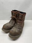Ariat Rebar Wedge 10023066 Brown Leather Soft Toe Boots Men’s 11.5D
