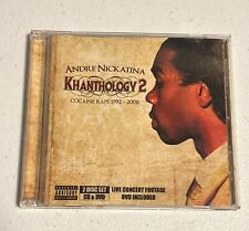 Andre Nickatina - Khanthology 2 CD - Bonus Live DVD Cocaine Raps 1992-2008