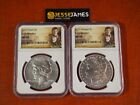2023 $1 SILVER PEACE & MORGAN DOLLAR NGC MS70 EARLY RELEASES JESSE JAMES LABELS
