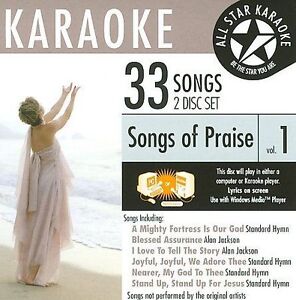 STANDARDS - Ask-81 Christian Karaoke Songs Of Praise Vol.1 - 2 CD Set