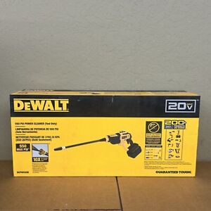 New DEWALT DCPW550B 20V MAX Cordless 550 psi Power Cleaner (Tool Only)