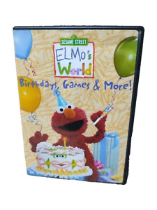 Sesame Street Elmos World - Birthdays, Games  More (DVD, 2002)