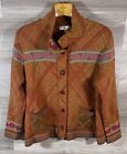 Coldwater Creek Cardigan Sweater Jacket Wool Blend Button Front  Size XL Jacket