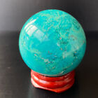 New Listing156G Rare Natural turquoise Quartz Sphere Crystal Ball Specimen Healing