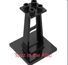 Lego 1x 2680 Black Support 4 x 4 x 5 Stanchion 6897 Space Police II