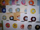Huge Lot of 100 Different Reissue  45 RPM records. Jukebox Fillers. Hits!
