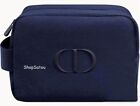 DIOR Men's Toiletry Bag Travel Dopp Kit NAVY BLUE