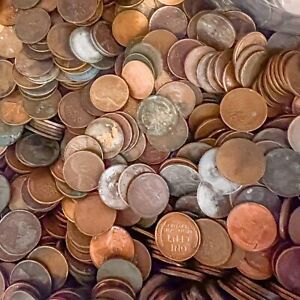 Vintage (Dirty) Wheat Penny + Indian Head Penny Mixed Lot | LIQUIDATION SALE