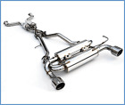 Invidia for 02-08 Nissan 350z Gemini Rolled Stainless Steel Tip Cat-back Exhaust (For: 350Z Nismo)