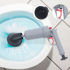 Air Drain Blaster High Pressure Gun Pump Plunger Toilet Sink Pipe Clog Removal