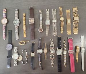 Lot of 26 Assorted Women Watches-Fossil, Anne Kleine, Ted Baker-AS IS/ FOR PARTS