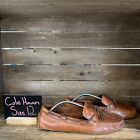 Mens Cole Haan Brown Leather Comfort Casual Driving Moccasins Loafers Size 12 M