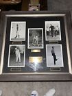 Framed pictures Grand Slam Champions- Woods,Nicklaus, Player,Hogan, Sarazen - BW