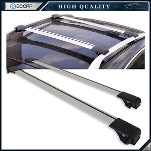 Roof Rack Cross Bars For 2005-2013 BMW X5 Black Aluminum Luggage Carrier 2pcs (For: BMW)